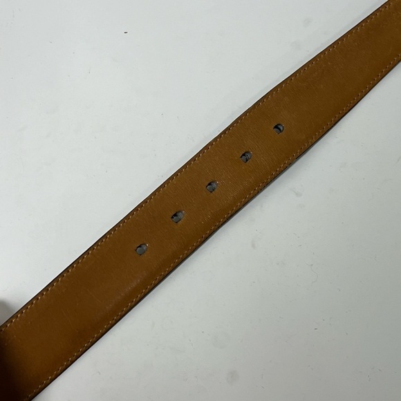 Brooks Brothers Belt Size 40 Made in USA Genuine Leather Full Grain Black Belt - Picture 6 of 11